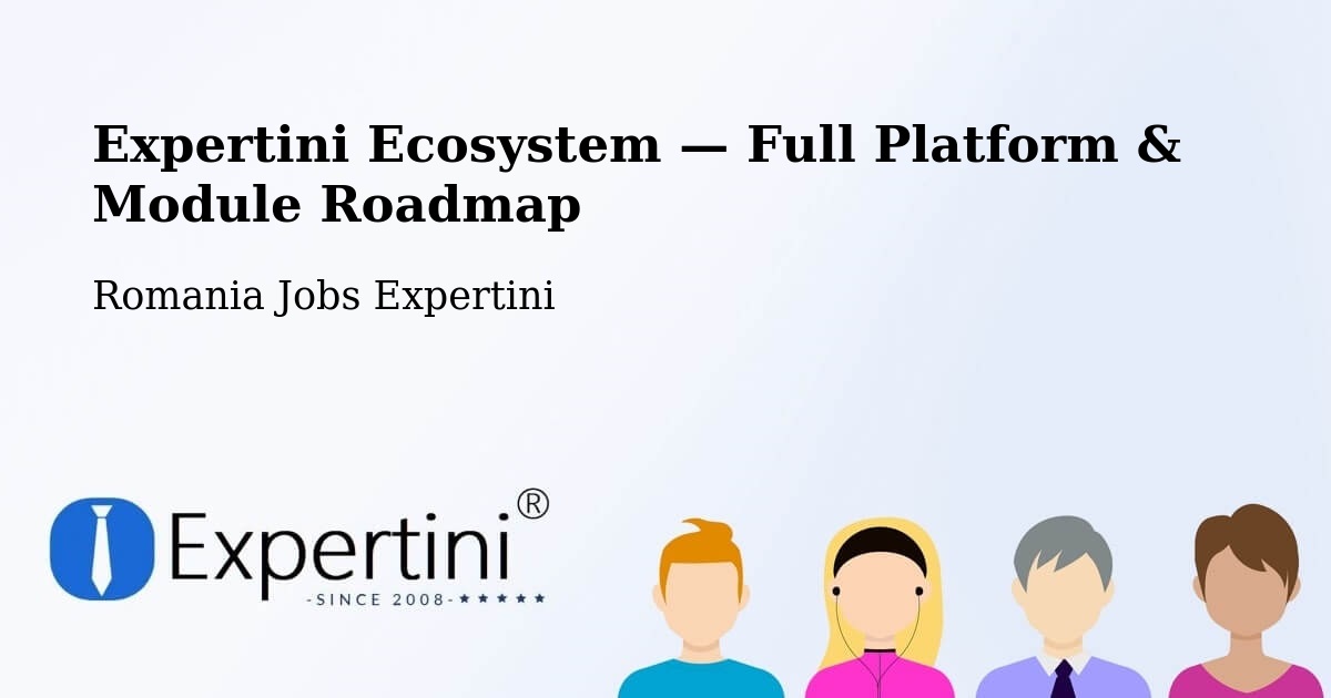 Expertini Ecosystem — Full Platform & Module Roadmap – Cerna